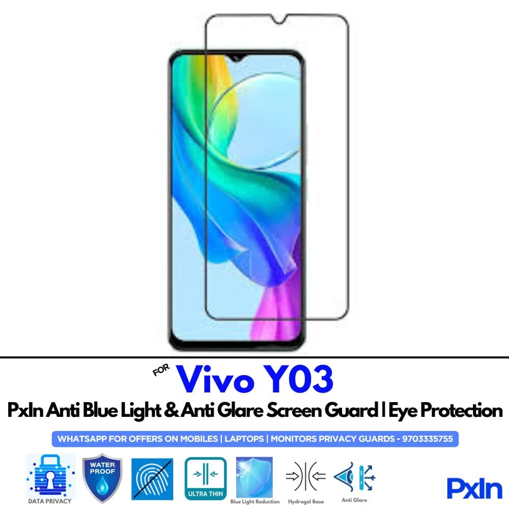 Vivo Y03 Anti Blue light screen guard