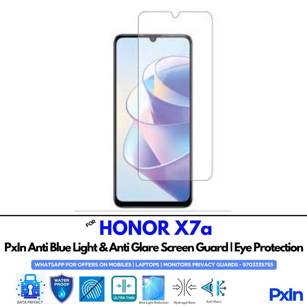 HONOR X7a Anti Blue light screen guard