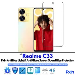 Realme C33 Anti Blue light screen guard