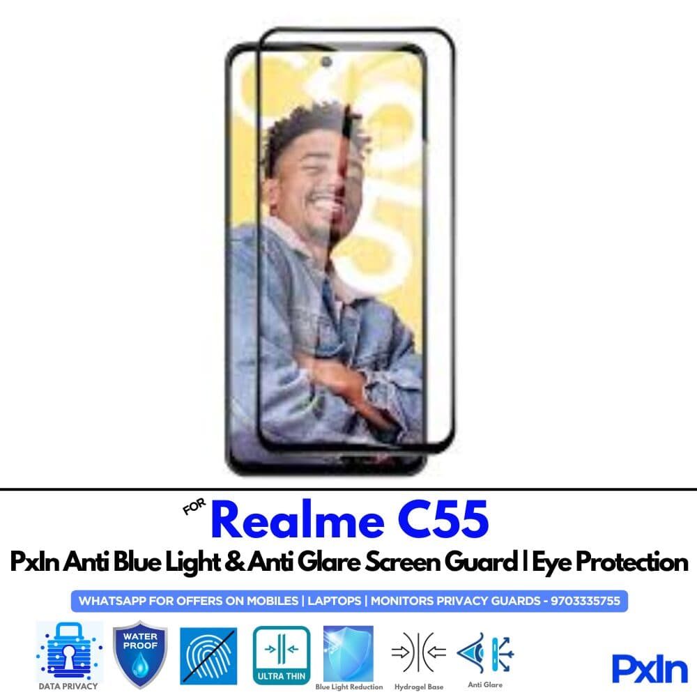 Realme C55 Anti Blue light screen guard