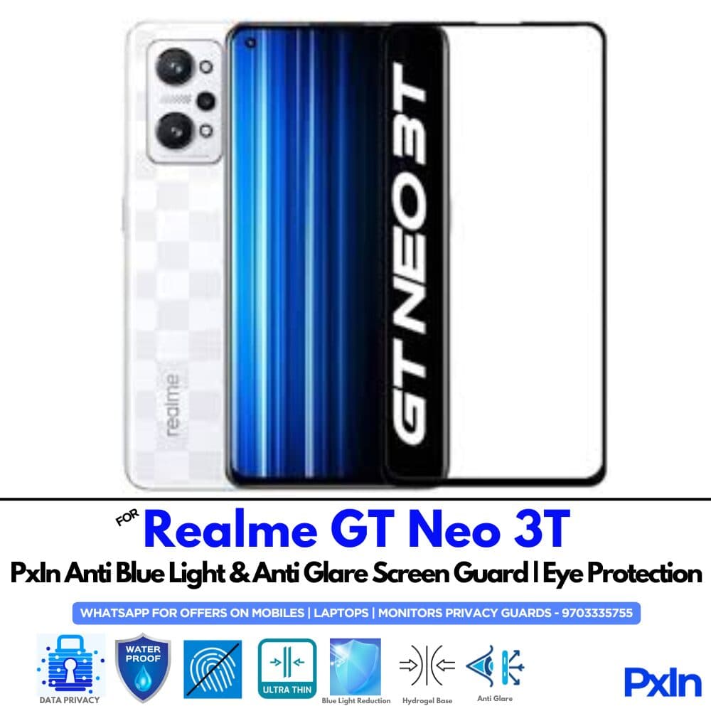 Realme GT Neo 3T Anti Blue light screen guard