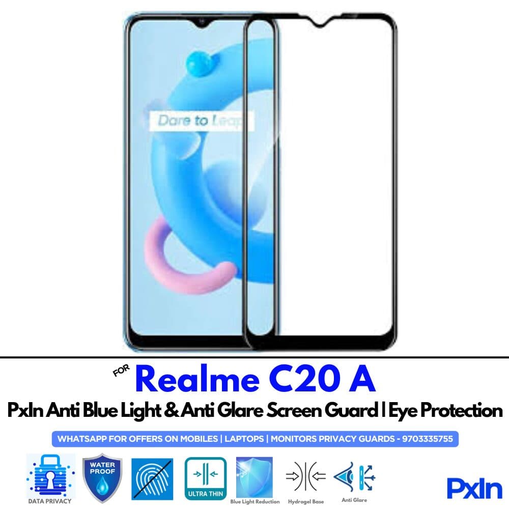 Realme C20 A Anti Blue light screen guard