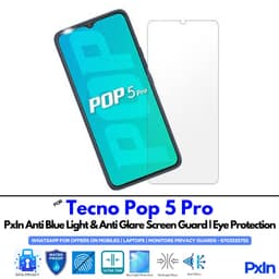 Tecno Pop 5 Pro Anti Blue light screen guard