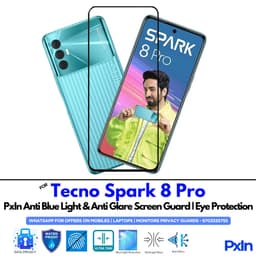 Tecno Spark 8 Pro Anti Blue light screen guard