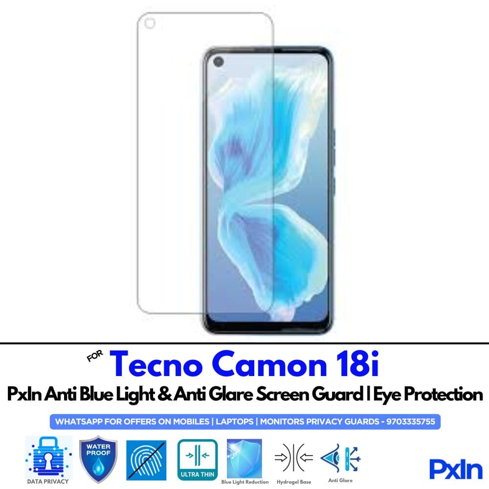 Tecno Camon 18i Anti Blue light screen guard
