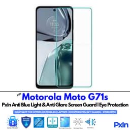Motorola Moto G71s Anti Blue light screen guard