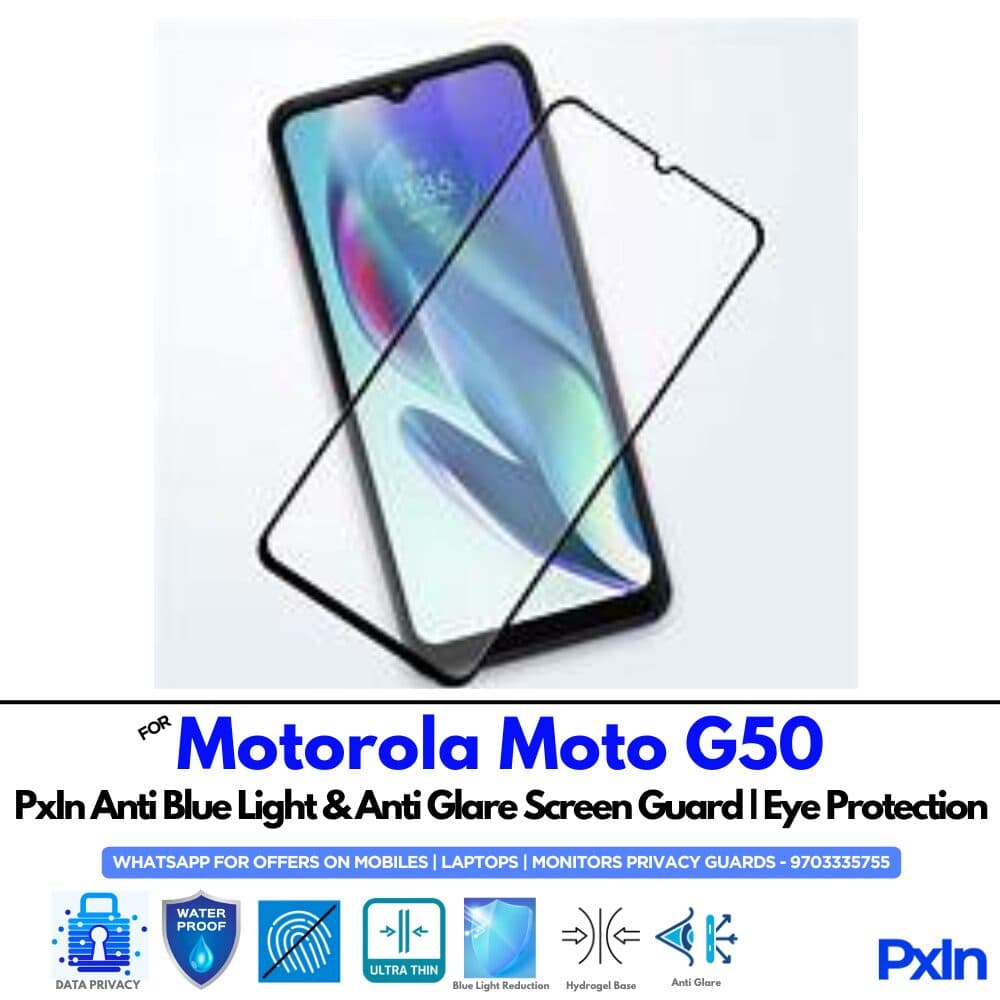 Motorola Moto G50 Anti Blue light screen guard