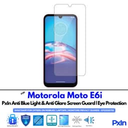 Motorola Moto E6i Anti Blue light screen guard