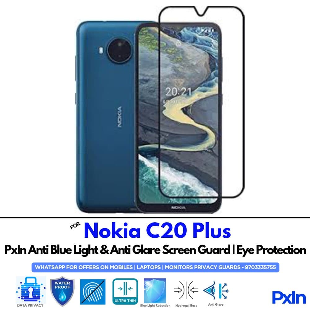 Nokia C20 Plus Anti Blue light screen guard