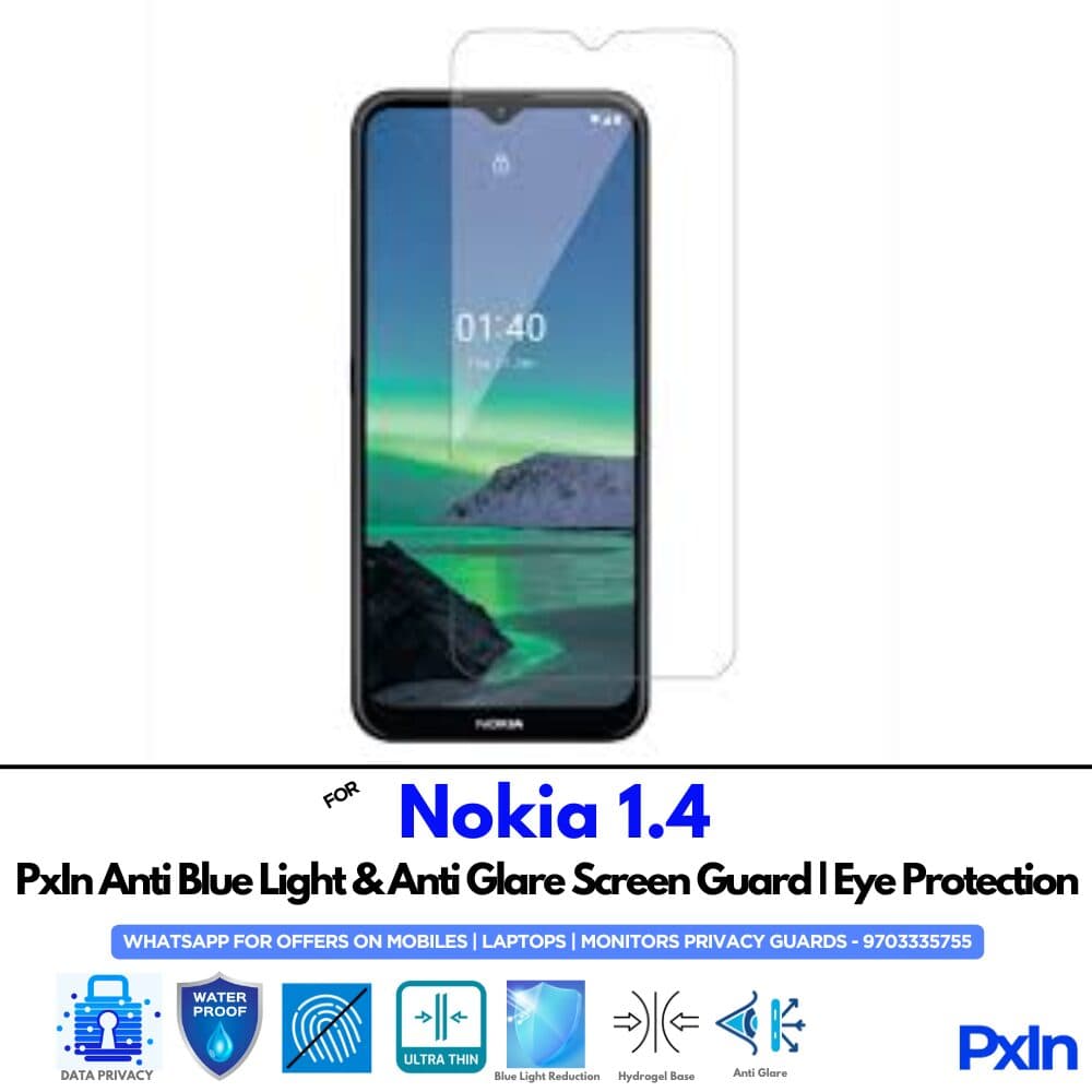 Nokia 1.4 Anti Blue light screen guard
