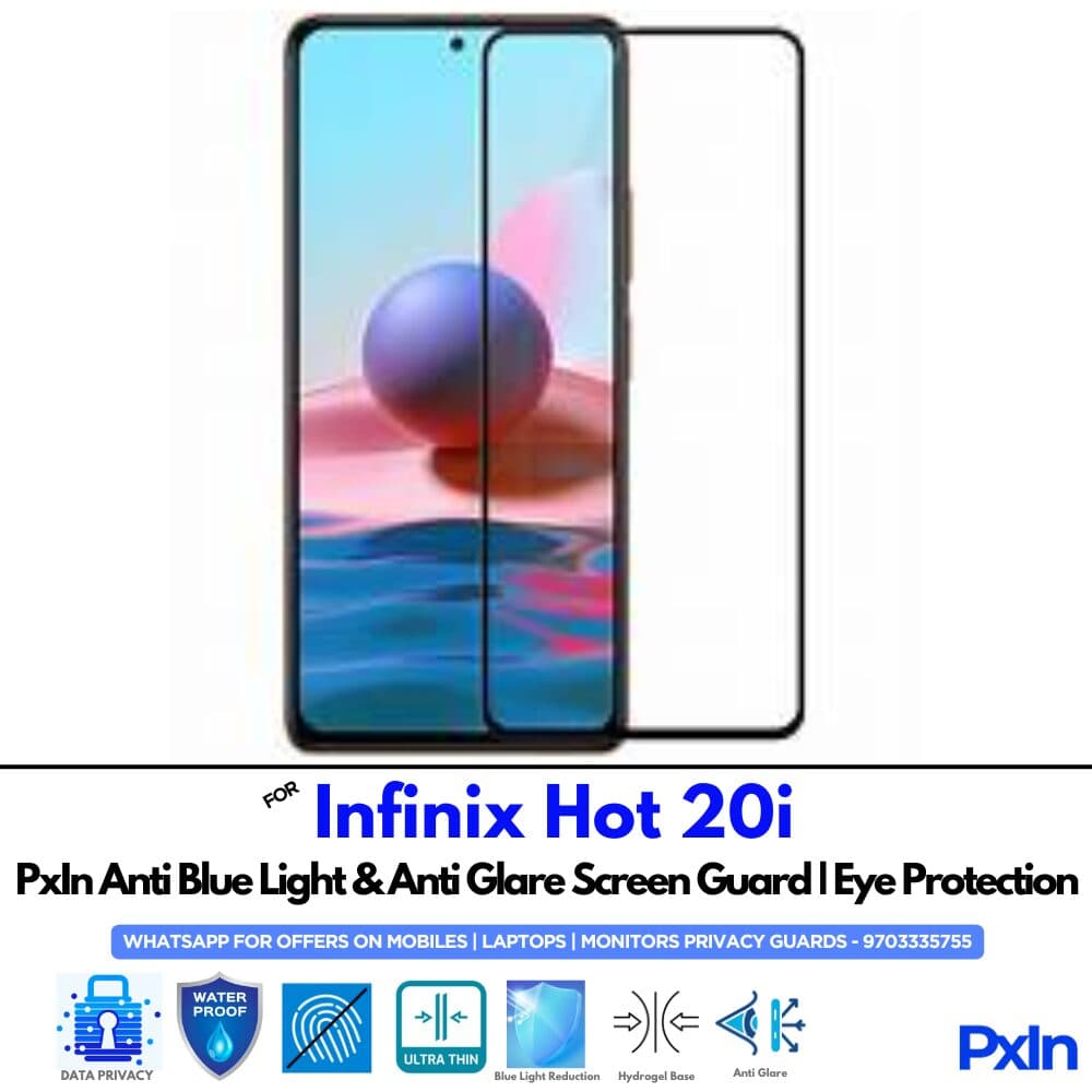 Infinix Hot 20i Anti Blue light screen guard