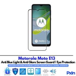 Motorola Moto E13 Anti Blue light screen guard