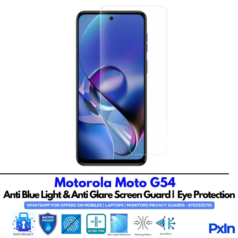 Motorola Moto G54 Anti Blue light screen guard