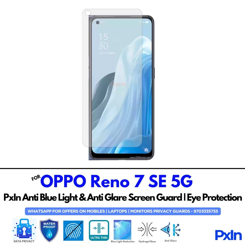 OPPO Reno 7 SE 5G Anti Blue light screen guard