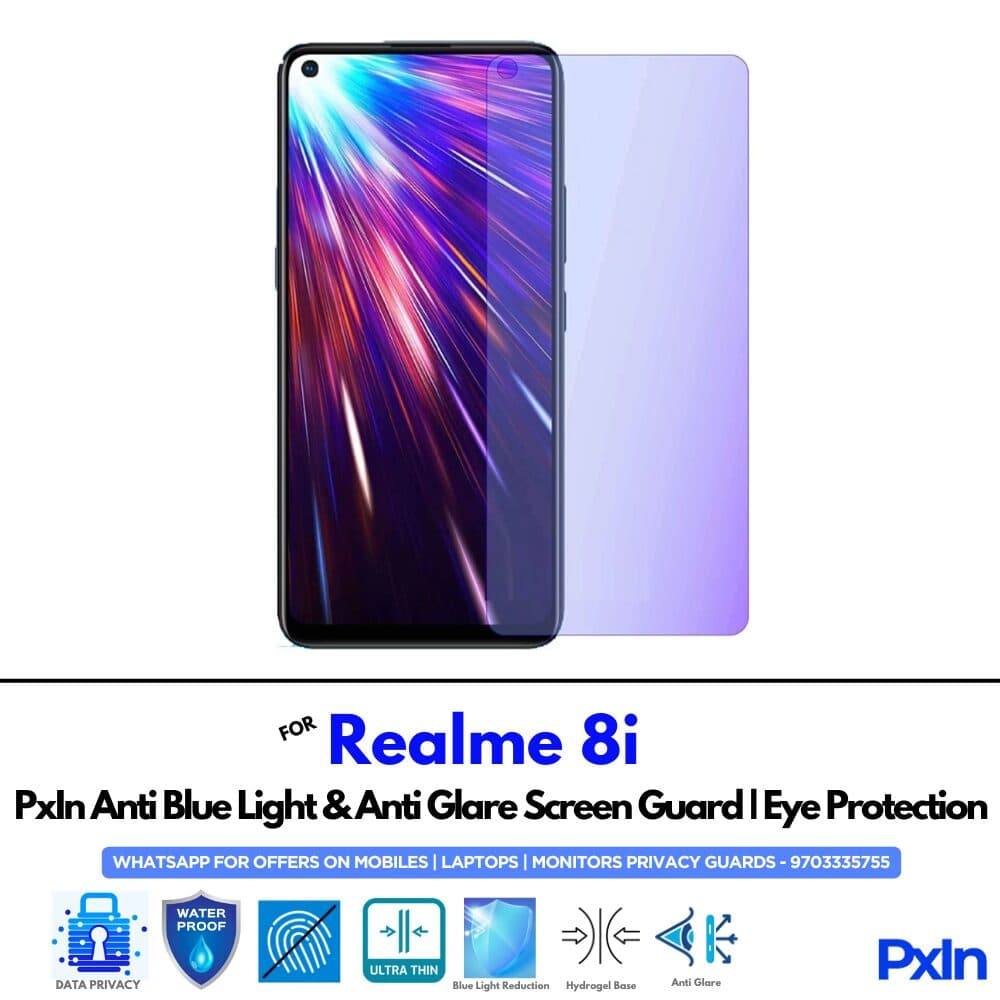 Realme 8i Anti Blue light screen guard