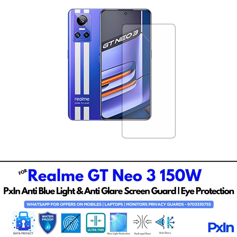 Realme GT Neo 3 150W Anti Blue light screen guard