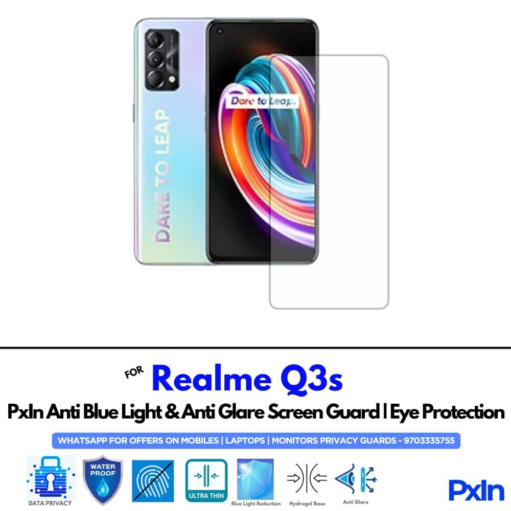 Realme Q3s Anti Blue light screen guard