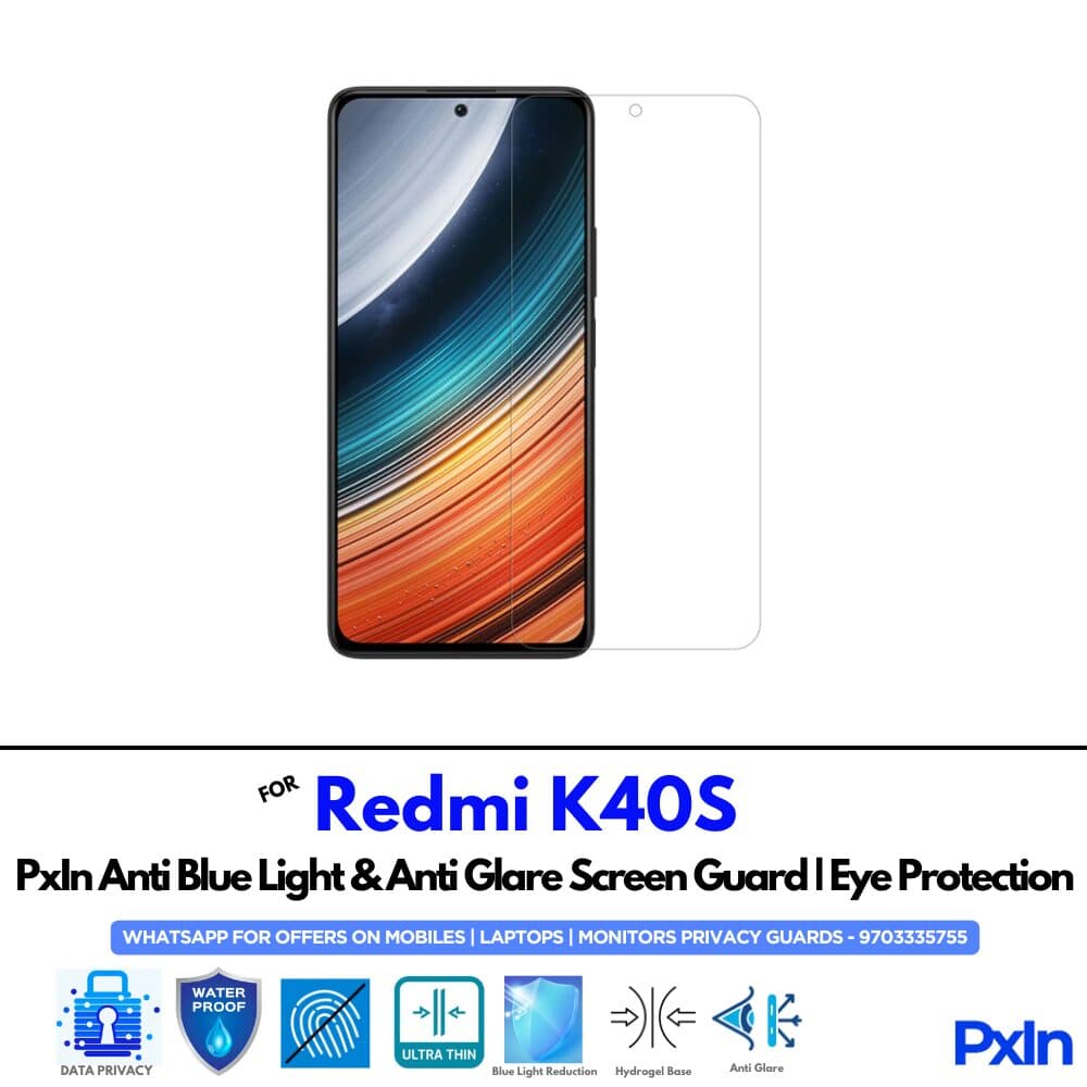 Redmi K40S Anti Blue light screen guard