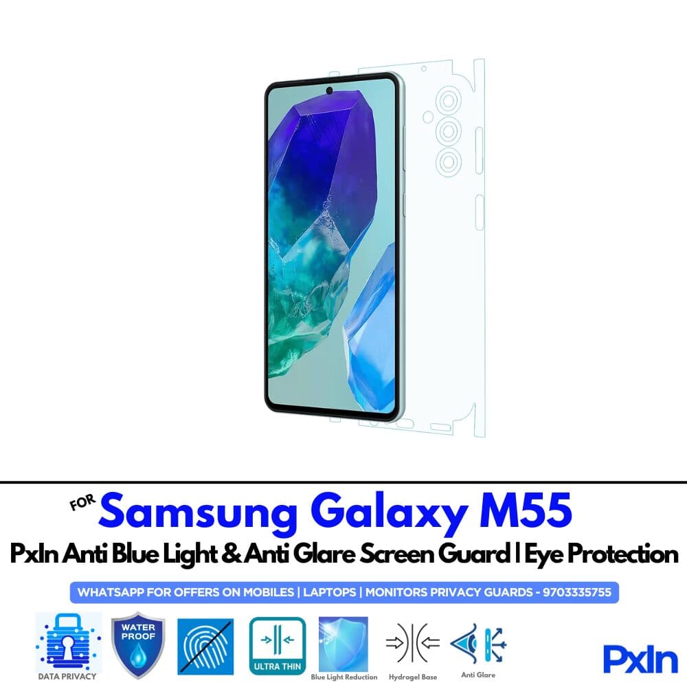 Samsung Galaxy M55 Anti Blue light screen guards