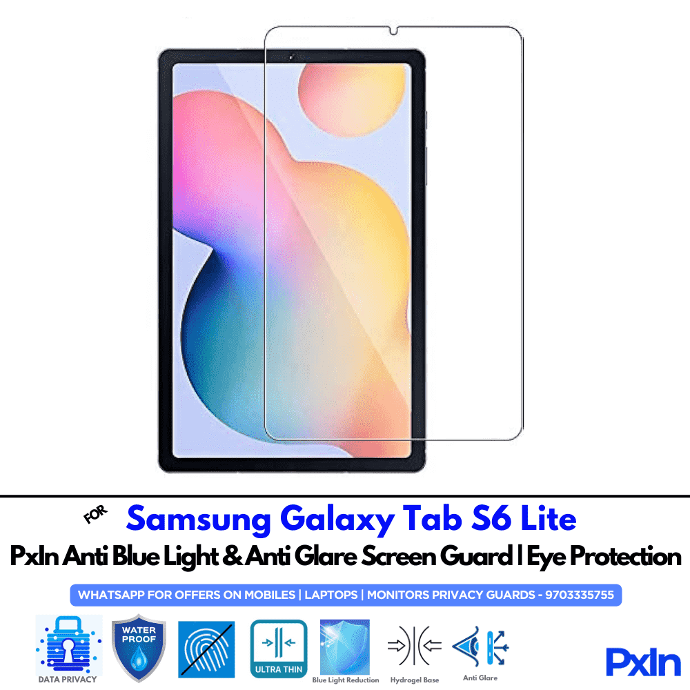 Samsung Galaxy Tab S6 Lite Anti Blue light screen guard