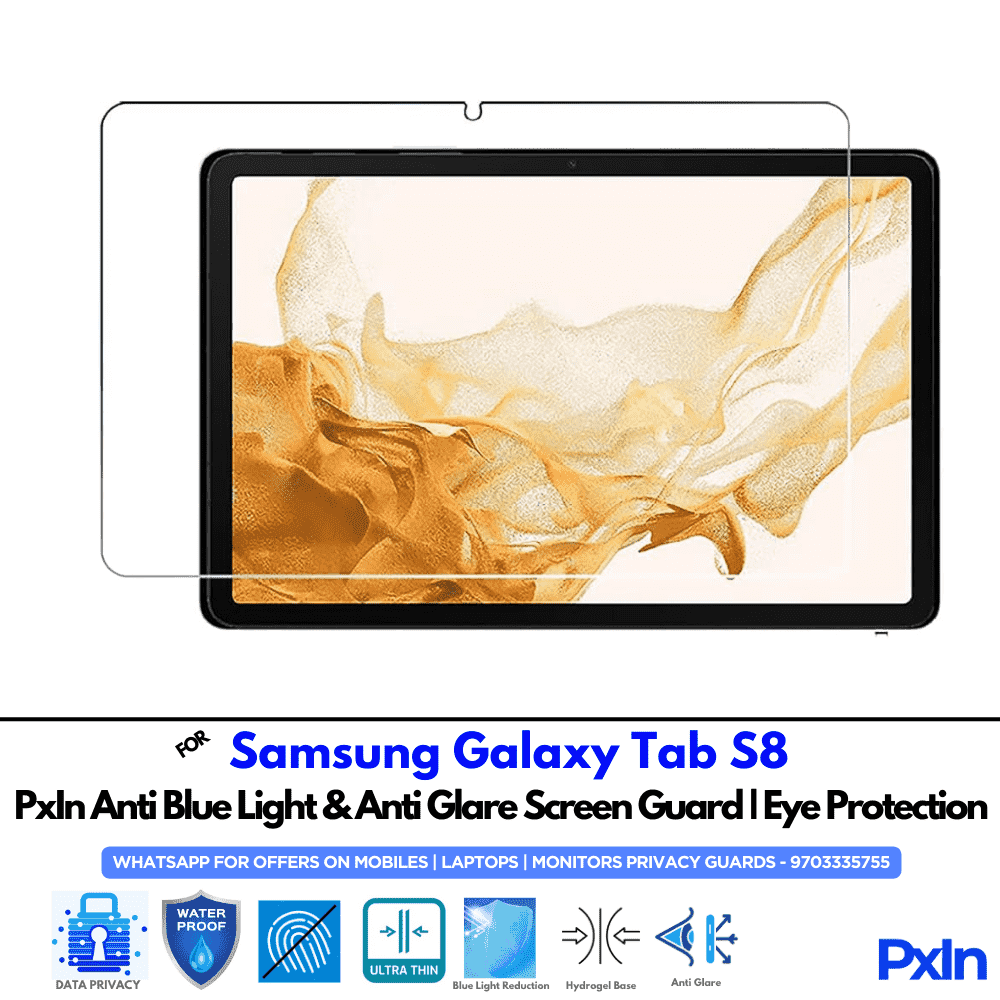 Samsung Galaxy Tab S8 Anti Blue light screen guard