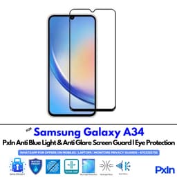 Samsung Galaxy A34 Anti Blue light screen guards