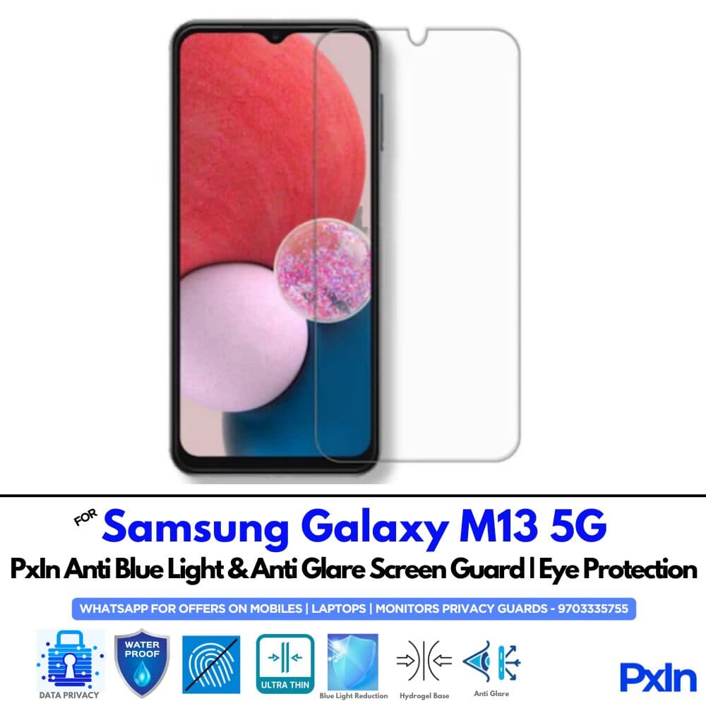 Samsung Galaxy M13 5G Anti Blue light screen guards