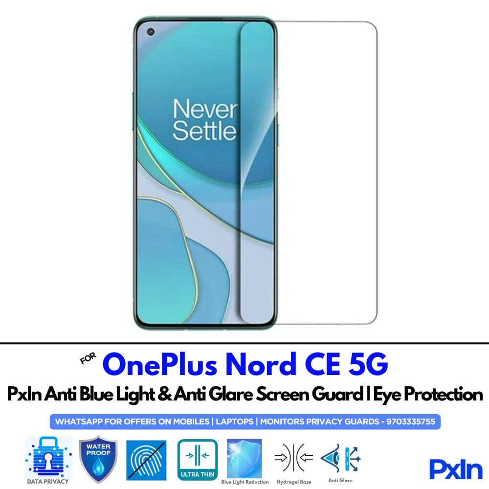 OnePlus Nord CE 5G Anti Blue light screen guard