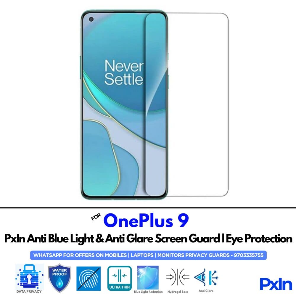 OnePlus 9 Anti Blue light screen guard