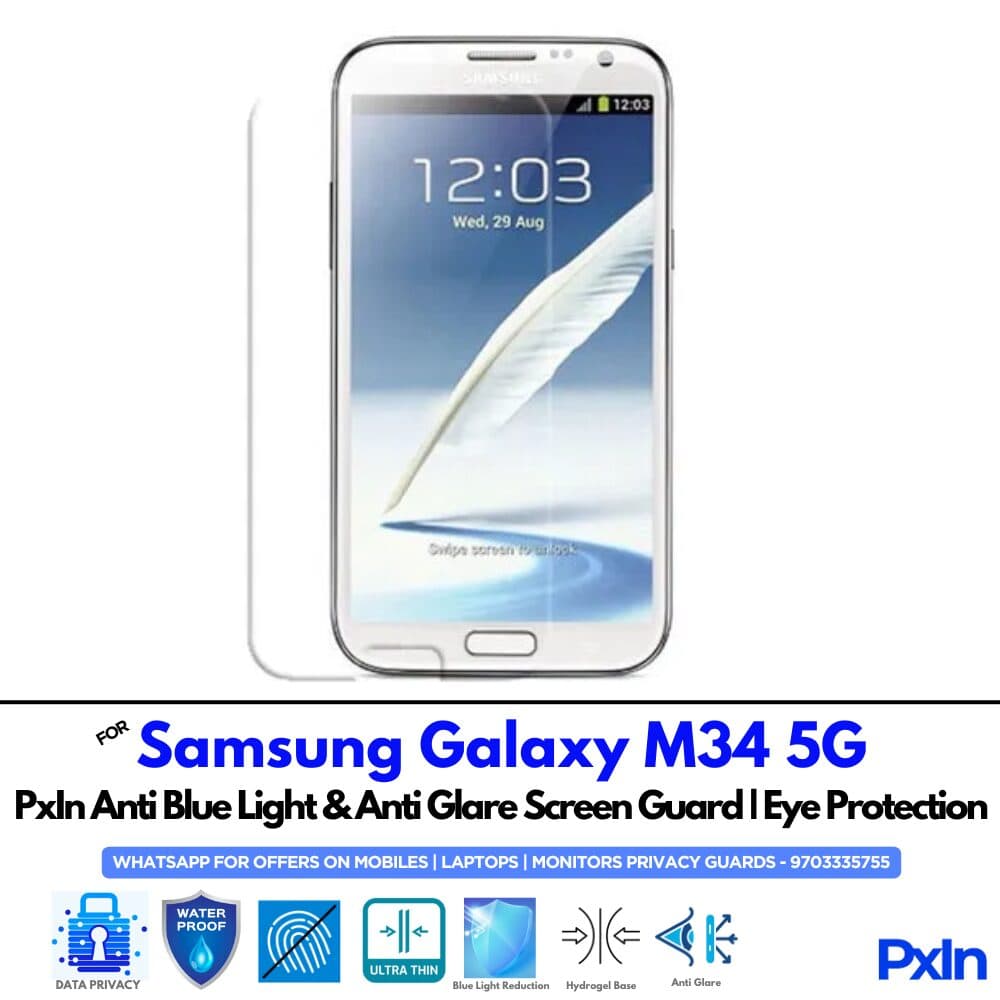Samsung Galaxy M34 5G Anti Blue light screen guards