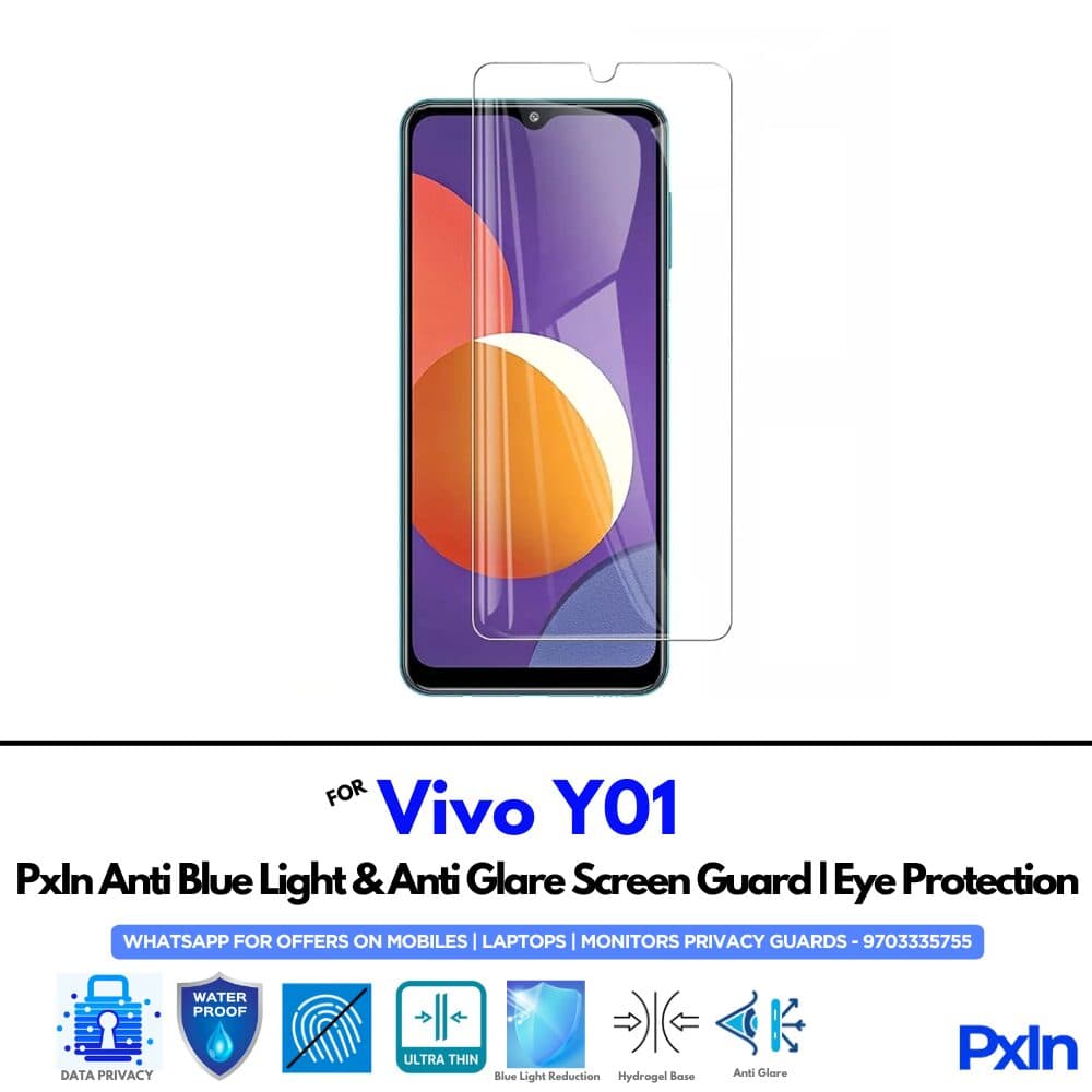 Vivo Y01 Anti Blue light screen guard