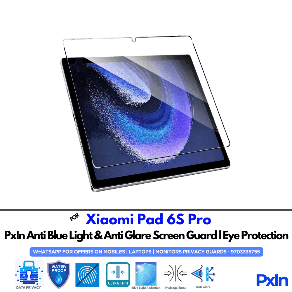 Xiaomi Pad 6S Pro Anti Blue light screen guard