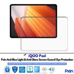iQOO Pad Anti Blue light screen guard