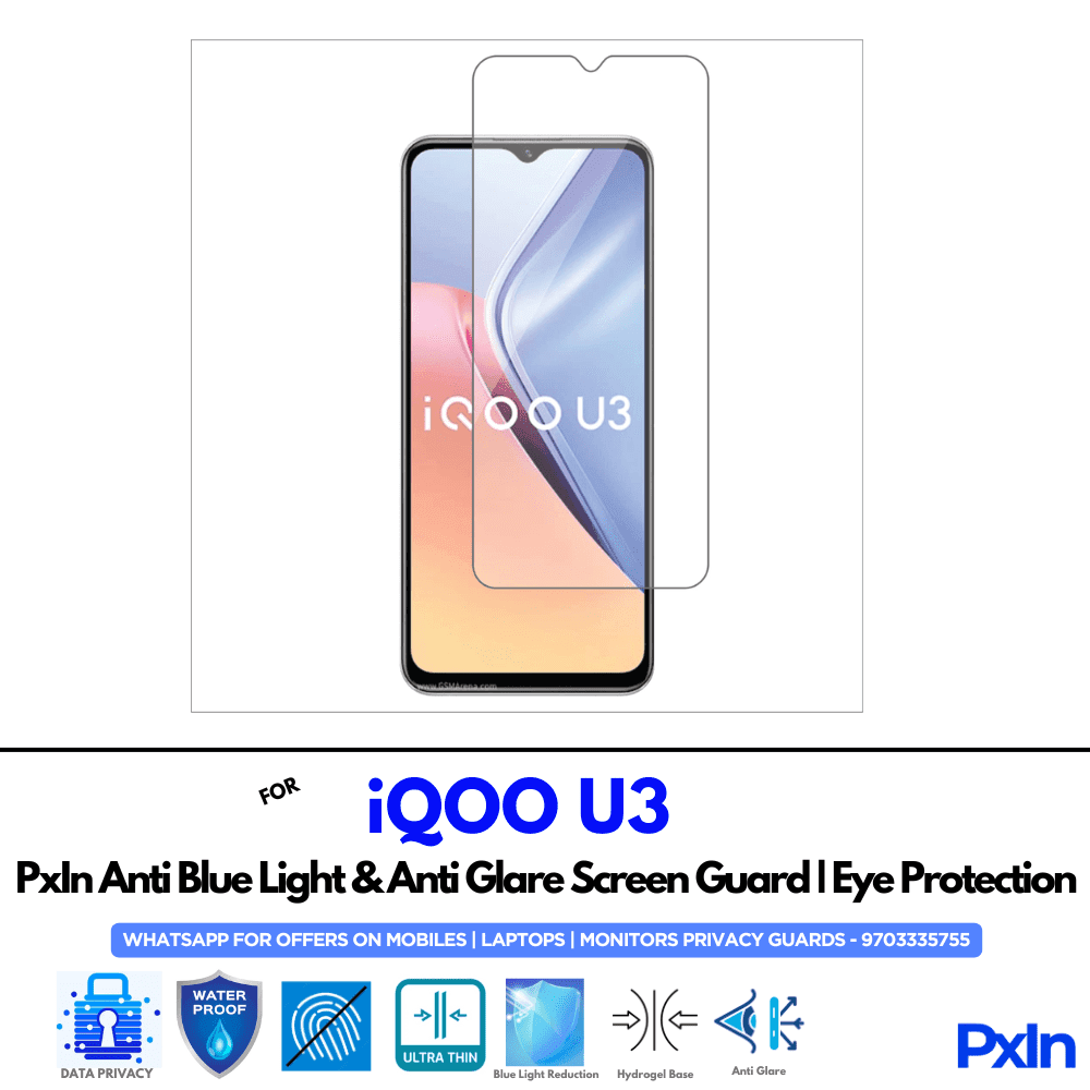 IQOO U3 Anti Blue light screen guard