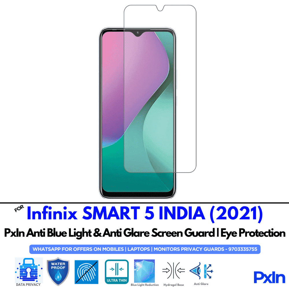 Infinix SMART 5 INDIA (2021) Mobile Anti Bluelight Screen Guard