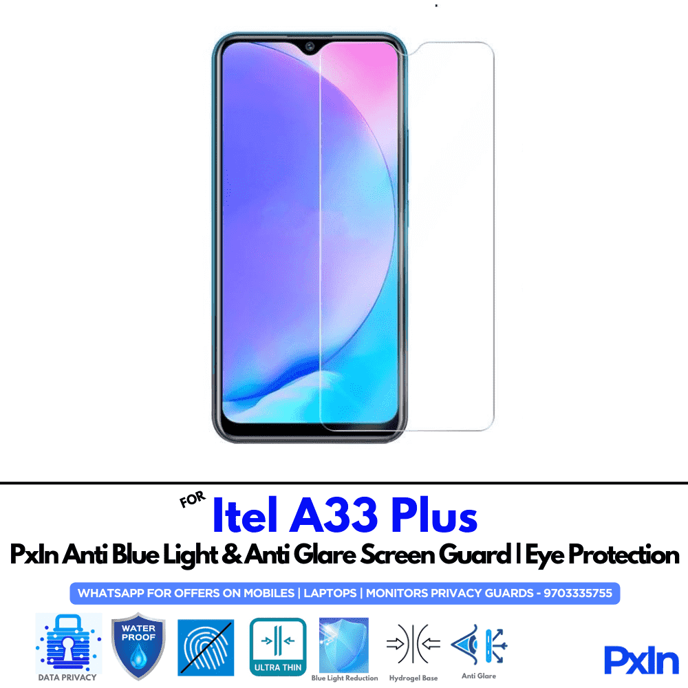 Itel A33 Plus Mobile Anti Bluelight Screen Guard