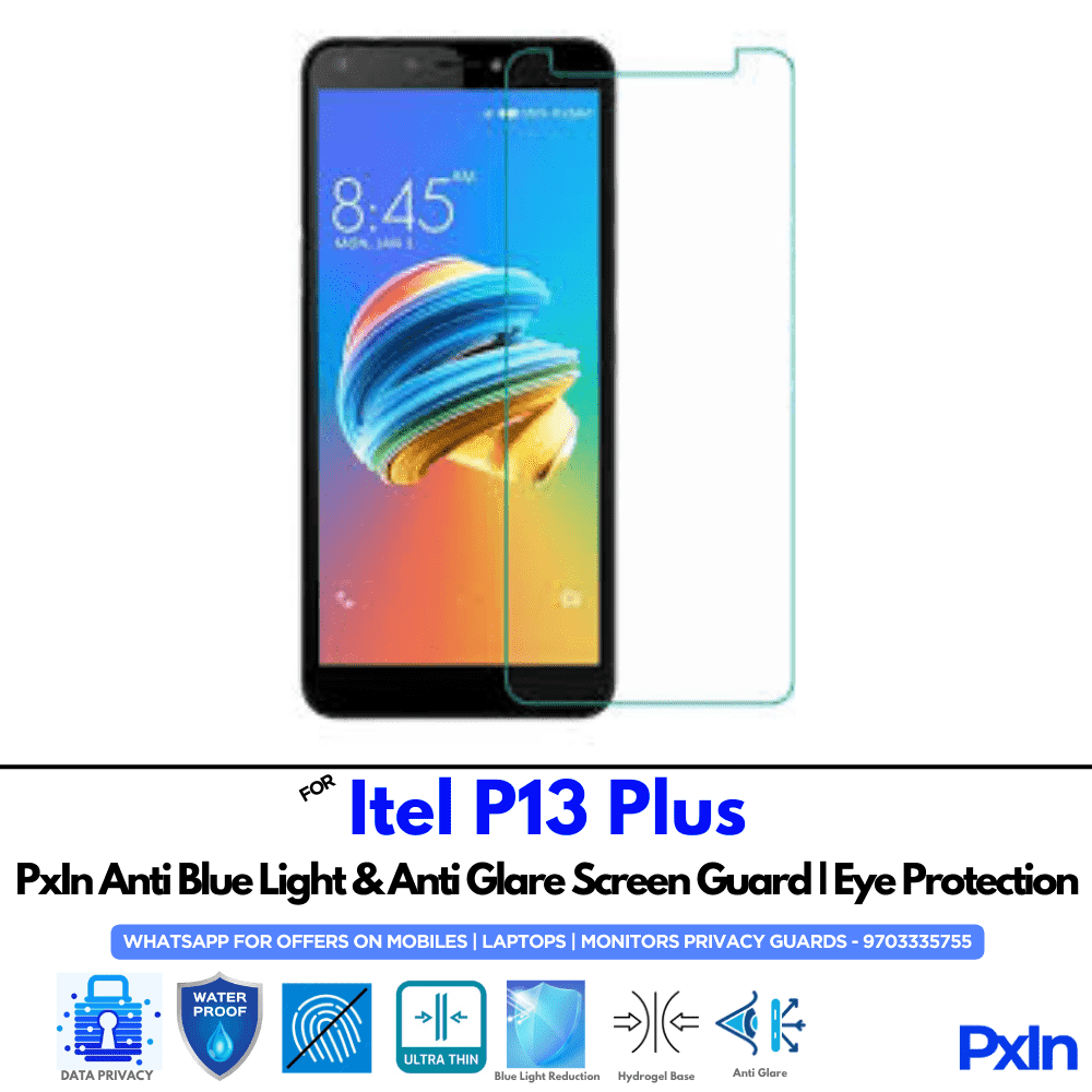 Itel P13 Plus Mobile Anti Bluelight Screen Guard