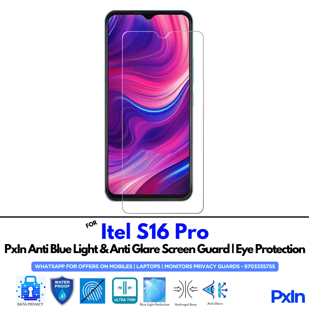Itel S16 Pro Mobile Anti Bluelight Screen Guard