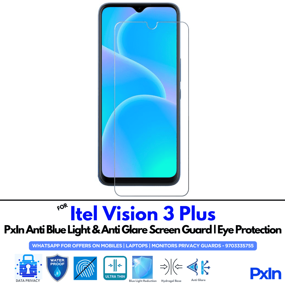 Itel Vision 3 Plus Mobile Anti Bluelight Screen Guard
