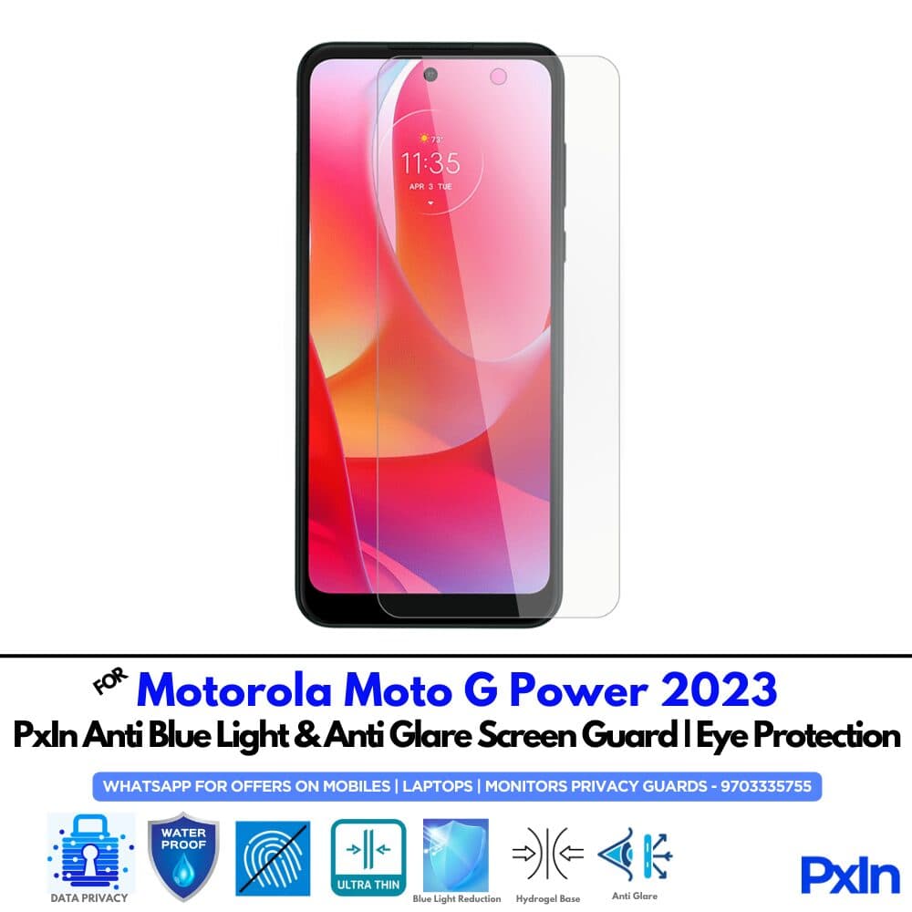 Motorola Moto G Power 2023 Mobile Anti Bluelight Screen Guard