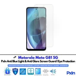 Motorola Moto G81 5G Mobile Anti Bluelight Screen Guard