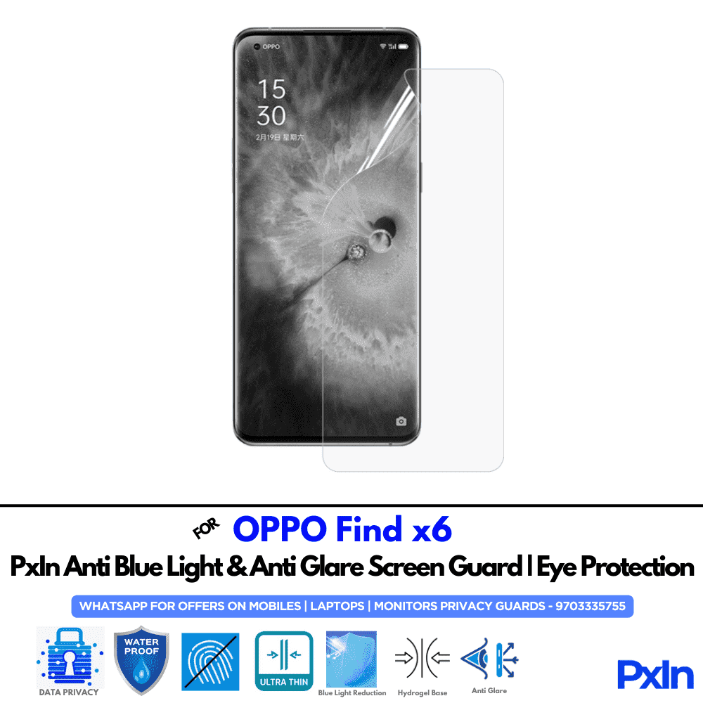 OPPO Find x6 Mobile Anti Bluelight Screen Guard