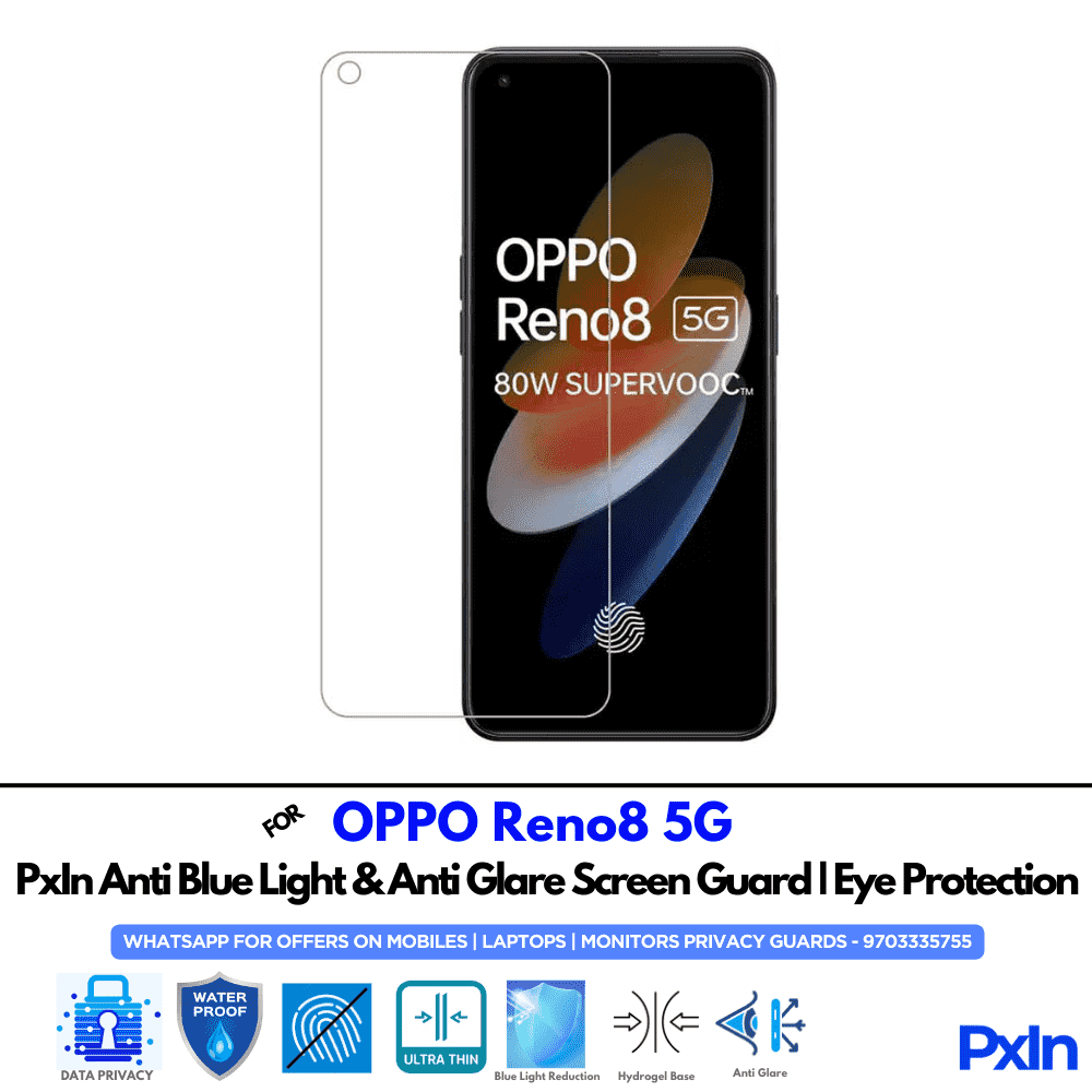 OPPO Reno8 5G Mobile Anti Bluelight Screen Guard