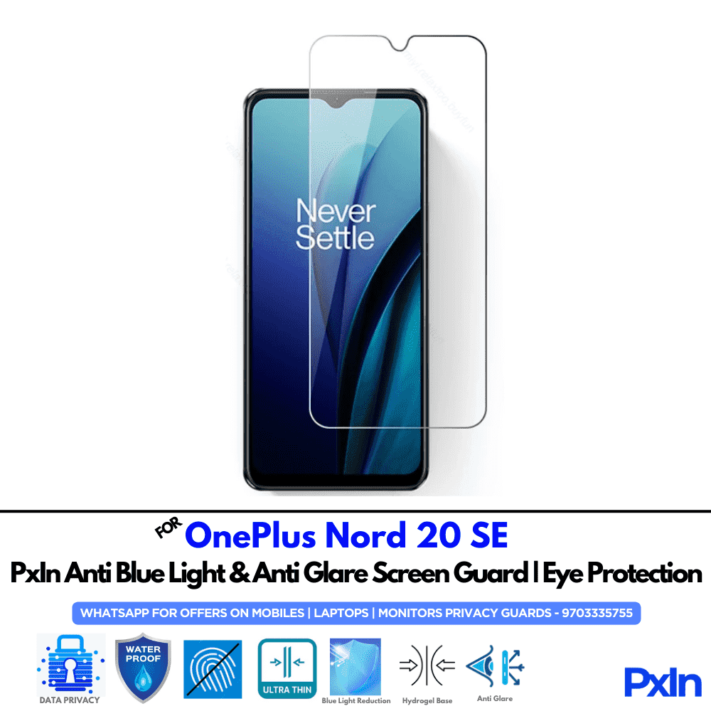 OnePlus Nord 20 SE Mobile Anti Bluelight Screen Guard