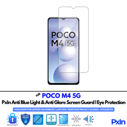 POCO M4 5G Mobile Anti Bluelight Screen Guard