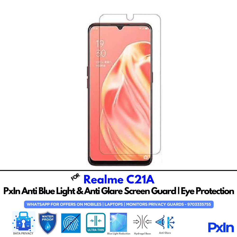 Realme C21A Mobile Anti Bluelight Screen Guard