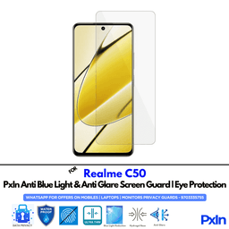 Realme C50 Mobile Anti Bluelight Screen Guard