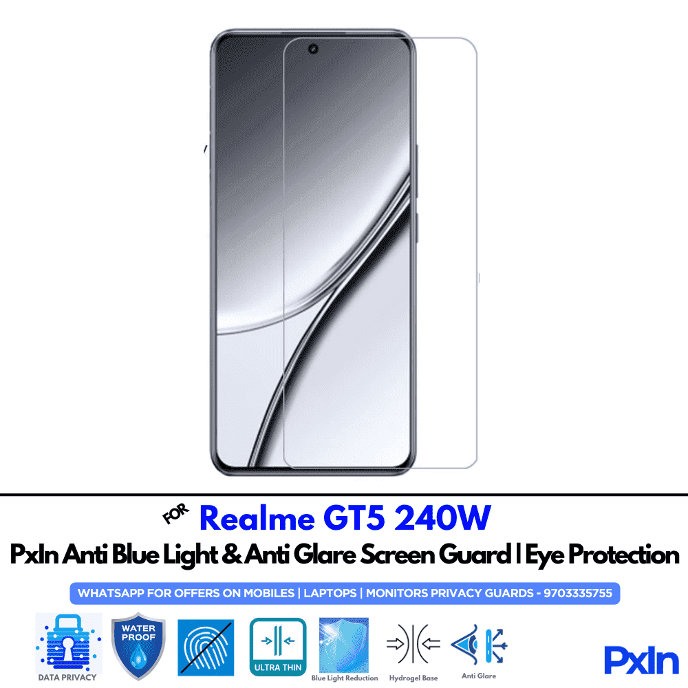 Realme GT5 240W Mobile Anti Bluelight Screen Guard