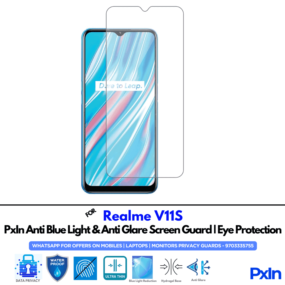 Realme V11S Mobile Anti Bluelight Screen Guard