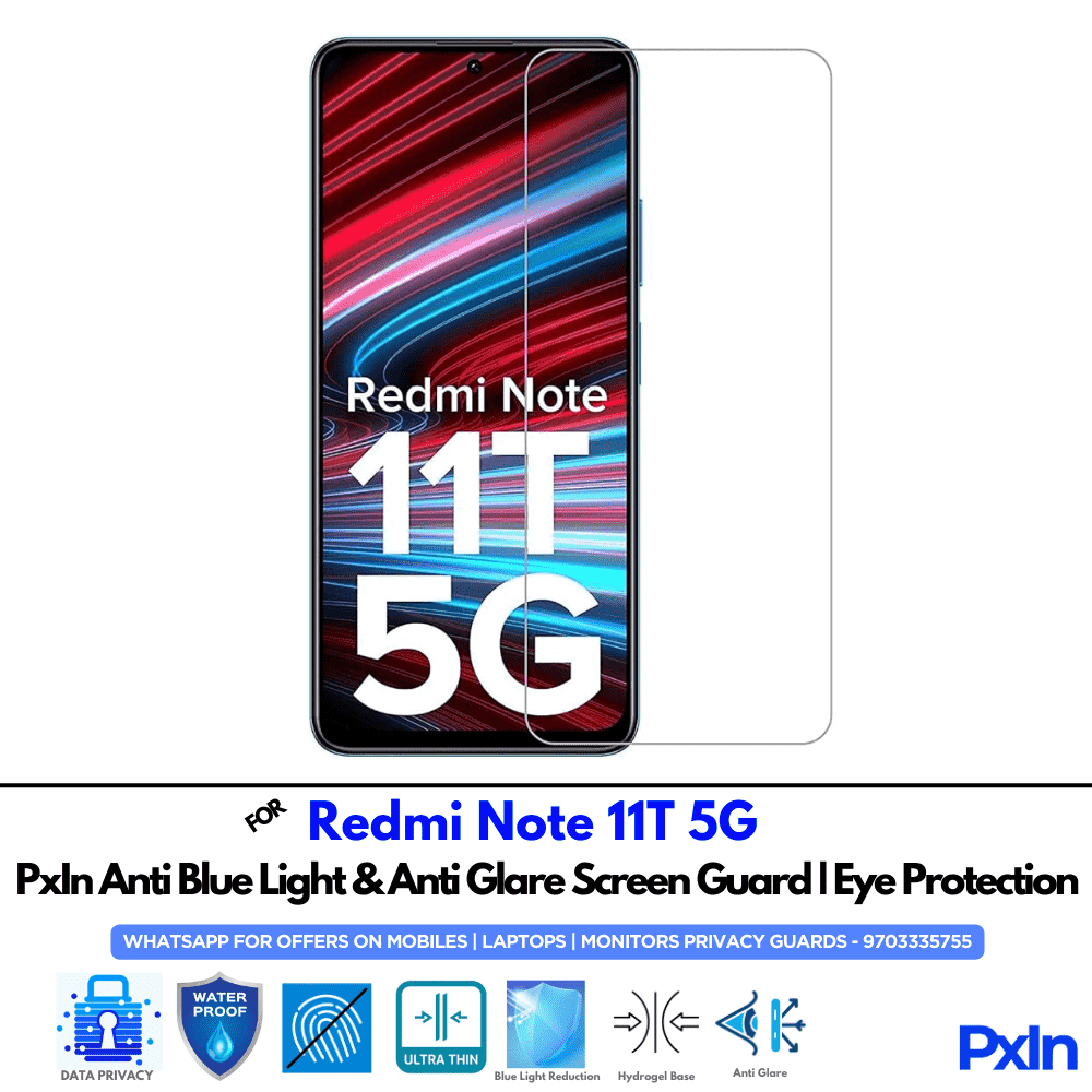 Redmi Note 11T 5G Mobile Anti Bluelight Screen Guard